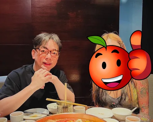 詹惟中罕見曝光「金髮辣妹女兒」 網友:女兒很Rock