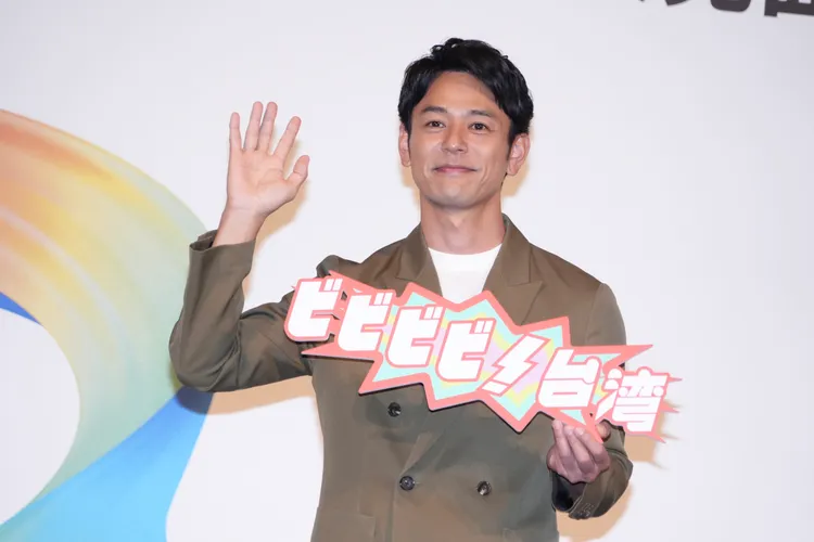 妻夫木聰這次專程來台進行為期6天5夜的宣傳拍攝。彭欣偉攝