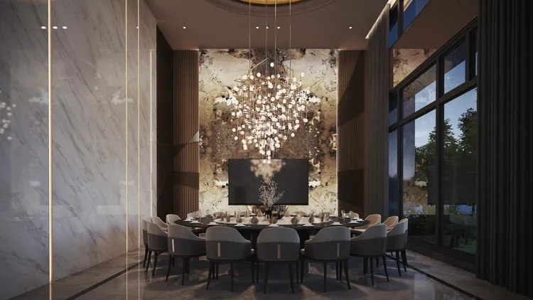 社區公設比照豪宅等級規劃，建案為城揚建設集團在美術館內推出最具指標個案。城揚提供