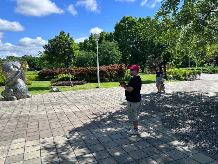 2024台灣文博覽會落幕，活動吉祥物「巷仔Niau（貓）」引起矚目。翻攝畫面