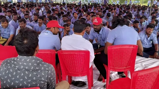 印度三星罷工領袖突遭捕! 警方:預防性的扣押