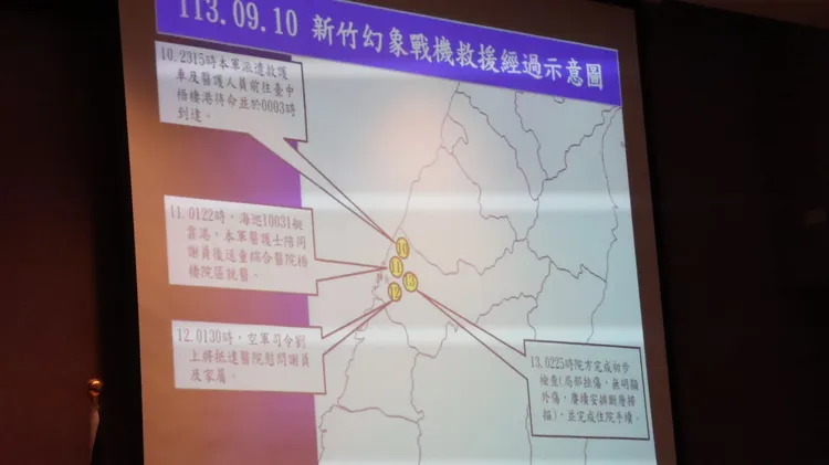 空軍今（11日）下午緊急召開記者會。記者葉家瑋攝