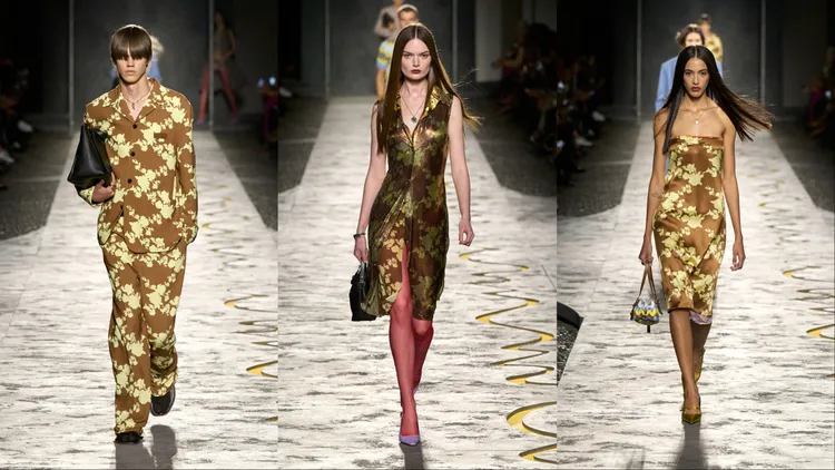 VERSACE 2025春夏系列。品牌提供