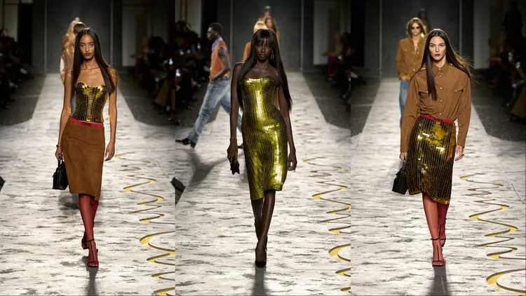 VERSACE 2025春夏系列。品牌提供