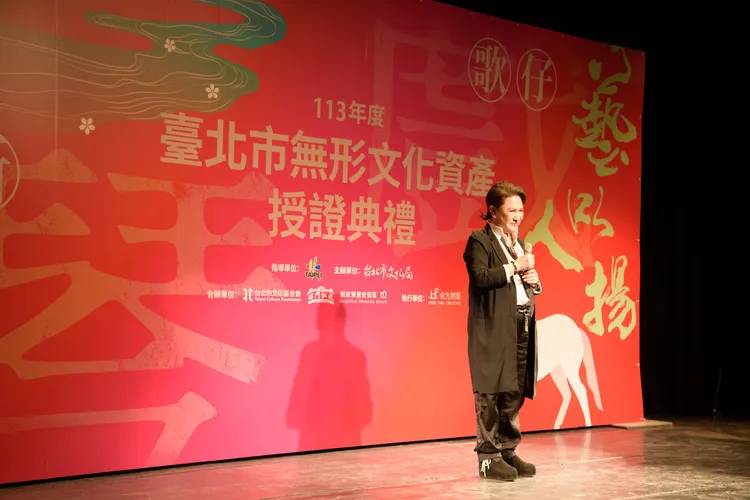 台灣歌仔戲代表性人物楊麗花。北市文化局提供
