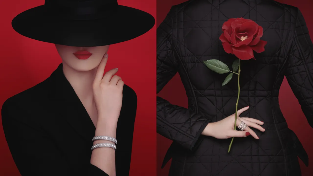 Dior以經典籐格紋為主題，打造細膩的My Dior珠寶。品牌提供