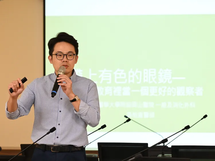 高醫岡山醫院一般及消化系外科主任吳柏宣。高醫岡山醫院提供