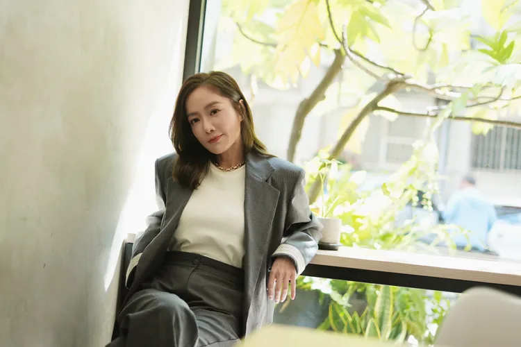 尹馨分享曾被性騷擾經驗。彭欣偉攝影