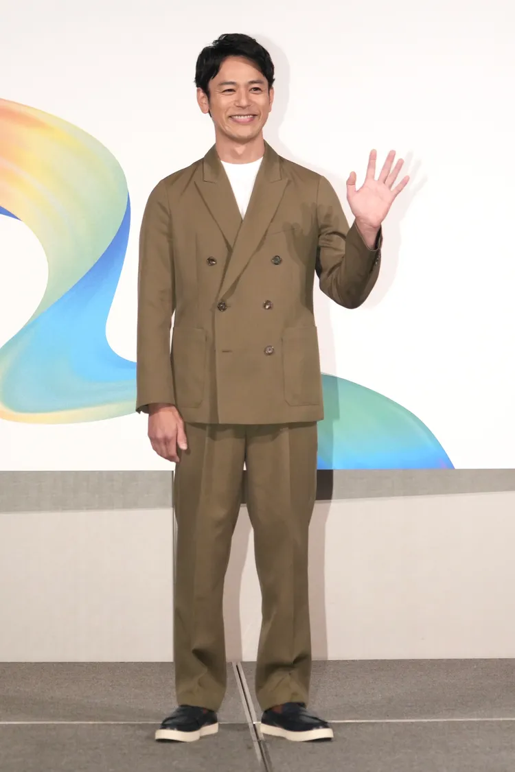 妻夫木聰來台數十次，這次提前來台拍攝，對阿里山茶園的好茶印象深刻。彭欣偉攝