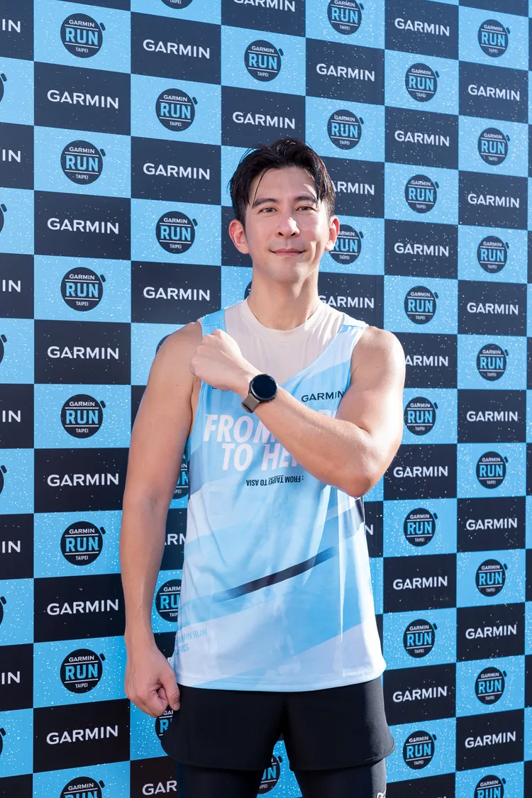 修杰楷連兩屆參加Garmin Run臺北站。業者提供