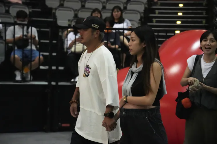 KID（林柏昇）夫婦到場聆聽。彭欣偉攝