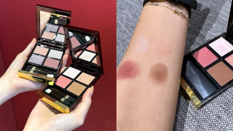 Runway高級訂製四格眼盤，各3700元。張家玲攝