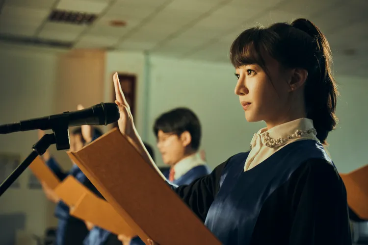 李杏宣誓就職法官。公視台語台、華視提供