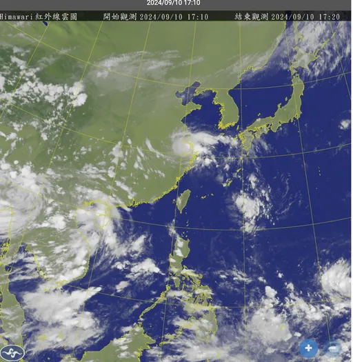 「雙颱共舞」來勢洶洶 「葡萄桑」和「貝碧佳」恐攪局週末天氣