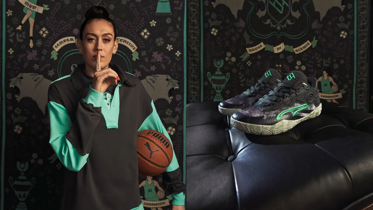 PUMA旗下Hoops籃球系列與《Harry Potter哈利波特》進行跨界合作。品牌提供