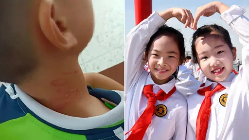 中國學童升旗「沒戴紅領巾」　被校長掐頸追打險死