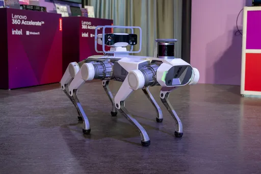Lenovo加速AI轉型!六足AI機械狗首次登場