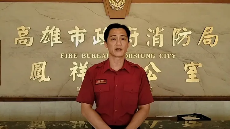 消防局第三大隊副大隊長林奕傑表示，經專案小組調查後確認屬實，後續將進行行政懲處。翻攝畫面