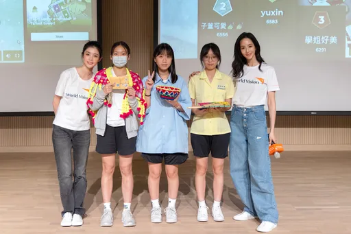 張鈞甯攜手詹子萱回景美女高 號召「資助1000女孩」傳遞愛