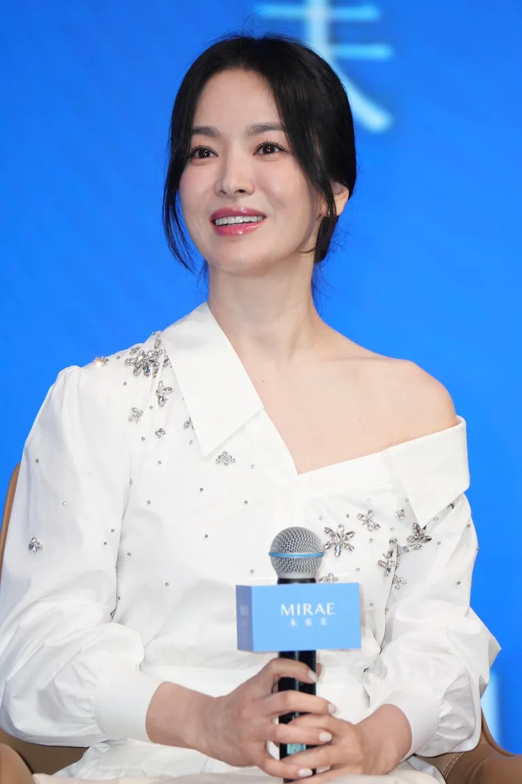 宋慧喬擁有凍齡美顏。彭欣偉攝