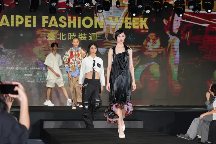 台北時裝周展前記者會。彭欣偉攝