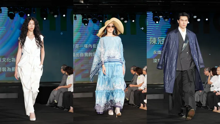 台北時裝周展前記者會。彭欣偉攝