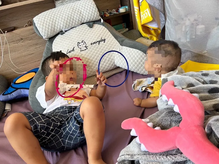 陳姓夫妻大兒子也由楊女照顧，今年讀幼幼班，沒想到接手弟弟竟出問題。家屬提供