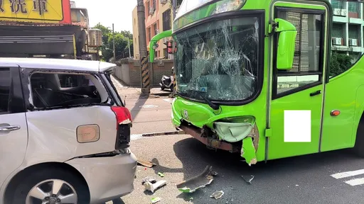才剛宣布「公車大執法」 台中又有客運追撞3車!1人受傷送醫