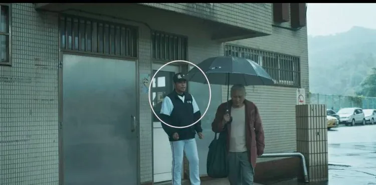 陳致遠被眼尖資深媒體人黃揚明發現客串《八尺門》。翻攝自黃揚明臉書