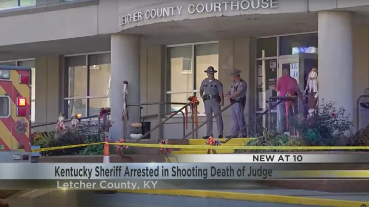 警方正對萊徹郡法院進行調查。翻攝自Youtube@WKOW 27 NEWS
