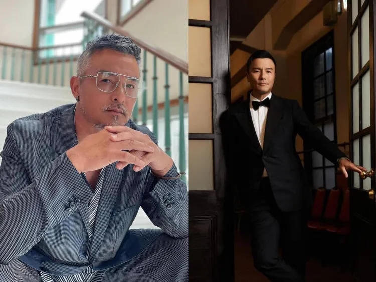 李銘順（左）與李銘忠同在演藝圈闖蕩，彼此鼓勵但互不干涉。凱渥提供