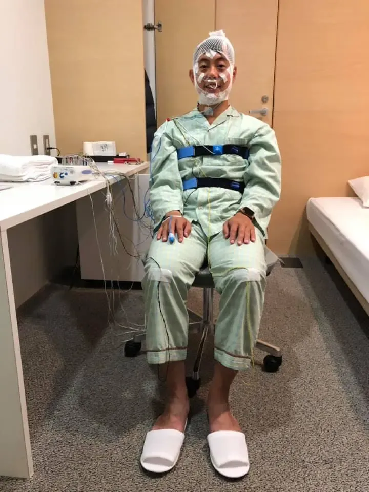 他表示自己的睡眠重質不重量。翻攝Facebook/daisuke.hori