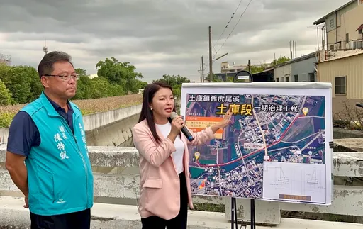 凱米颱風重創雲林　張嘉郡爭取到46億治水預算