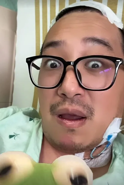 安森車禍後首露面。翻攝安森IG