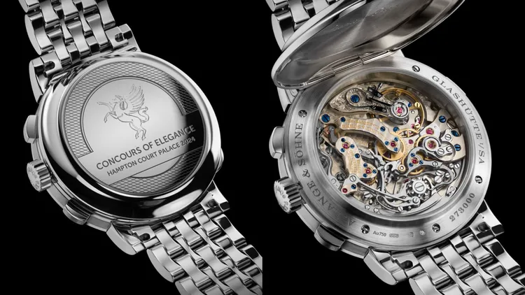 朗格Datograph Up/Down腕錶Hampton Court Edition款。品牌提供