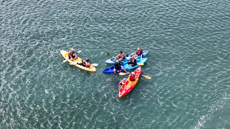 這次活動也將在另一處帆船基地舉辦水域體驗。屏東縣府提供