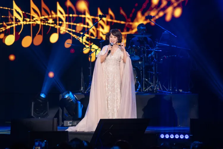 林淑容開場帶來《安娜》完美展現了她的好身材。媒體棧提供