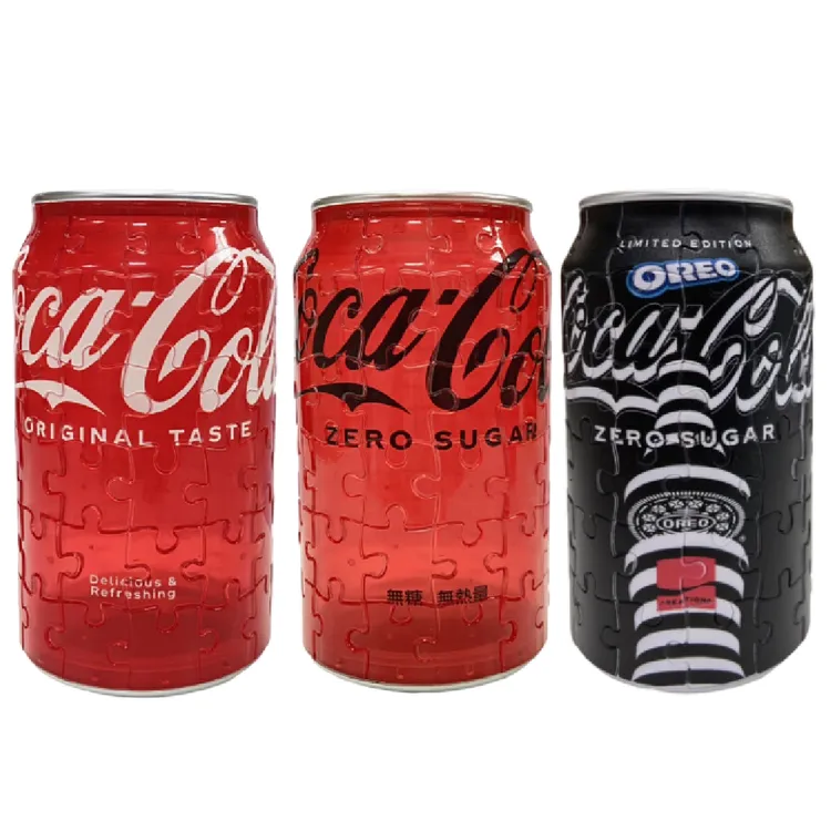 「可口可樂」 易開罐拼圖。業者提供