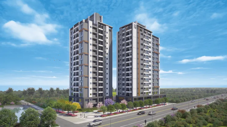 傳佳樂大三房採34-37坪規劃，結構工程零付款。/本建案建築外觀造型、外飾顏色、園藝景觀，建設公司保有修改調整之權利。