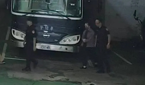 應曉薇今天下午四度被北檢提訊。張欽攝
