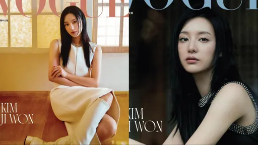高冷财阀千金回归!金智媛拍杂志美照连发 高颜值电晕粉丝