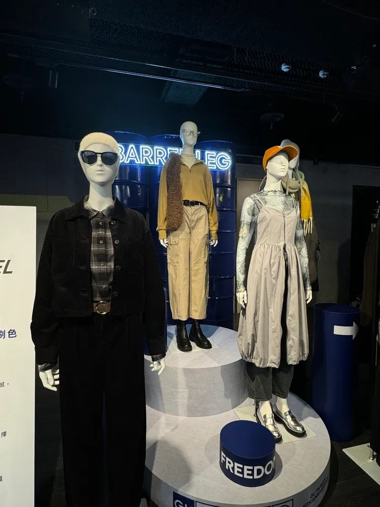 GU秋冬新裝。張家玲攝