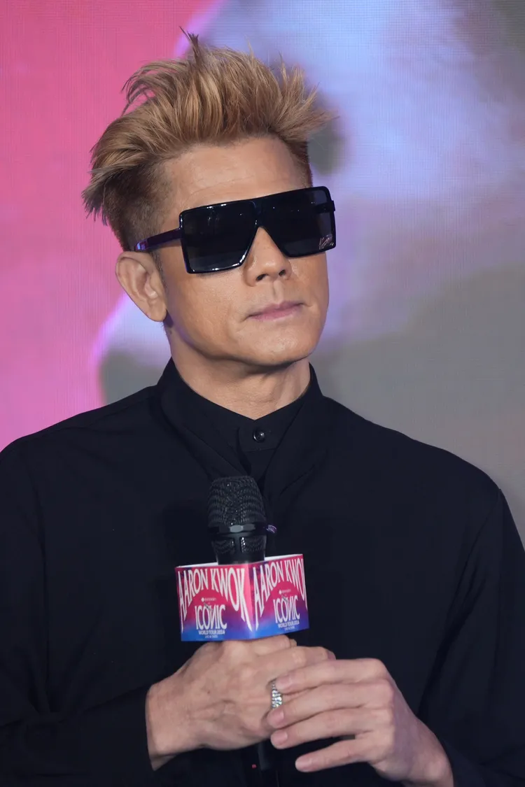 郭富城鬆口想唱台北大巨蛋。彭欣偉攝