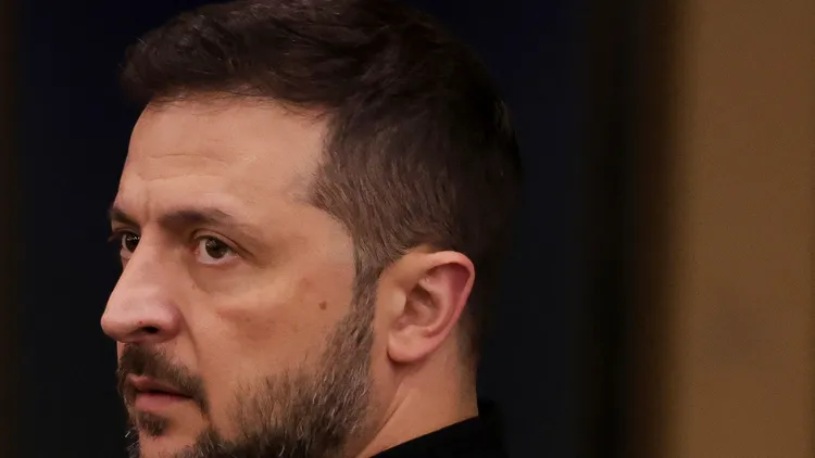 澤倫斯基在先前訪談中諷川普「不知道如何結束這場戰爭」。路透