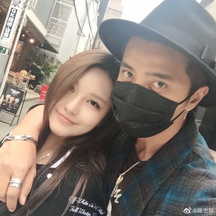 羅志祥（右）曾和周揚青交往9年。翻攝羅志祥微博
