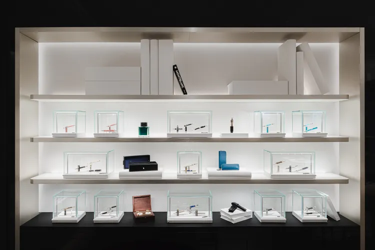 萬寶龍板橋大遠百專賣店限量書寫工具區。品牌提供