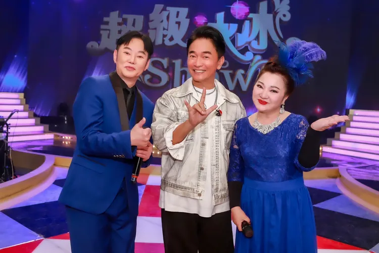 吳宗憲作客白冰冰節目《超級冰冰Show》。民視提供