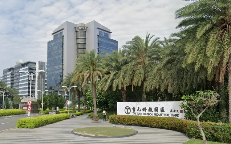 台元科技園區。翻攝自Google map
