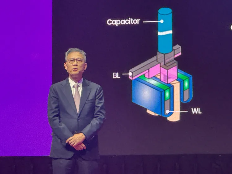 三星電子記憶體業務總裁 Jung-Bae Lee。呂承哲攝