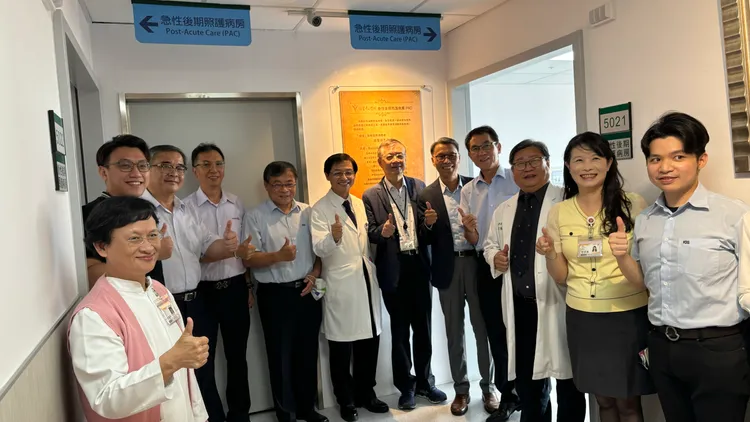 「奇復」、「美健」2間PAC智能病房今天正式揭牌啟用。佳里奇美提供